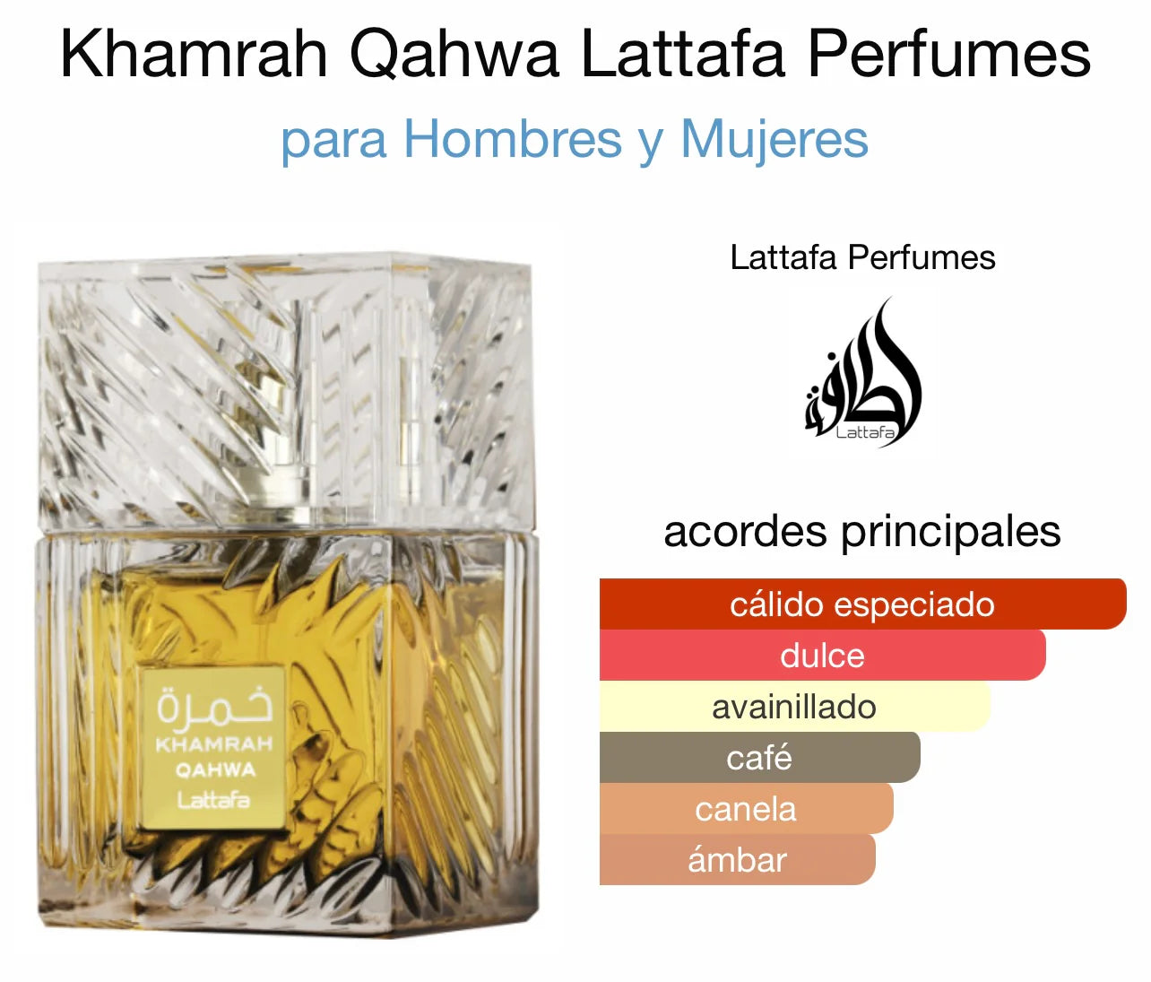 Lattafa - Khamrah Qahwa Eau de Parfum Unisex
