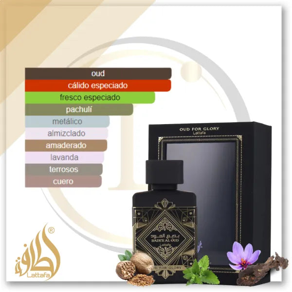 Lattafa - Bade’e Al Oud Oud for Glory for MEN EPD