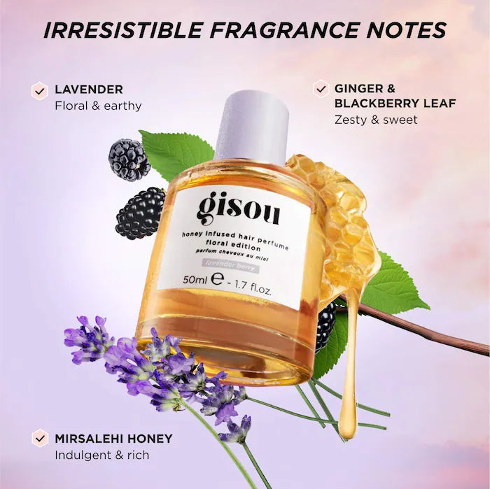 Gisou - Honey Infused Lavender Berry Hair Perfume **BAJO-PEDIDO**